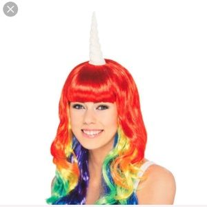Rainbow Unicorn Wig